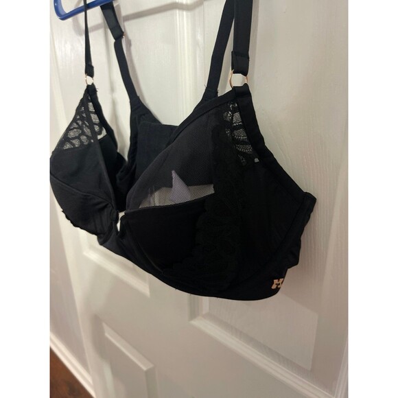 Savage X Women's Savage Not Sorry Microfiber & Lace Half Cup Bra Size 42DD New - Picture 5 of 10